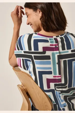 CECIL Dames Shirt met patroon in , Gr: L