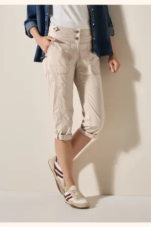 CECIL Dames Papertouch broek in , Gr: 25