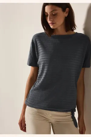 CECIL Dames Gesmockt Shirt in , Gr: M