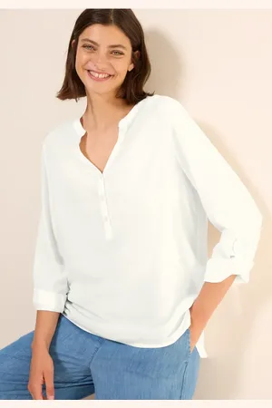 CECIL Dames Blouse in effen kleur in , Gr: L
