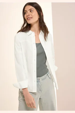 CECIL Dames Zomerse overhemdblouse in , Gr: L