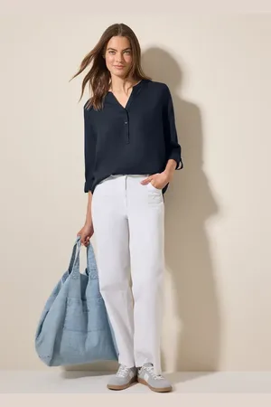 CECIL Dames Blouse in effen kleur in , Gr: M