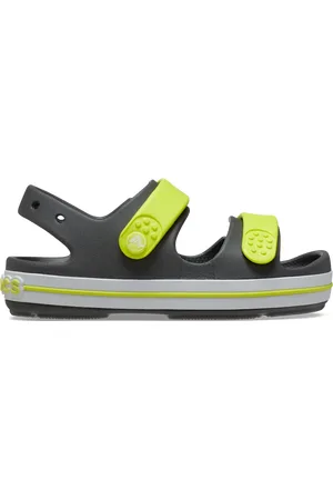 Crocs Toddler Crocband™ Cruiser Sandalen Kinder Slate Grey / Acidity 27