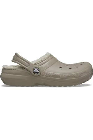 Crocs Classic Lined Klompen Kinder Mushroom / Bone 28