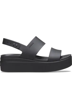 Crocs Brooklyn Low Sandalen Damen Black / Black 41