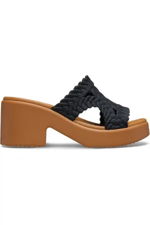 Crocs Brooklyn Woven Heel Sandalen Damen 41