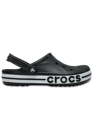 Crocs Bayaband Klompen Unisex Black / White 43