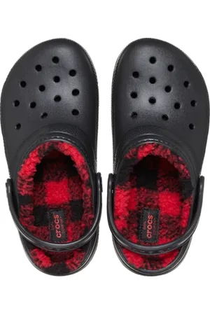 Crocs Classic Lined Buffalo Check Klompen Kinder 28