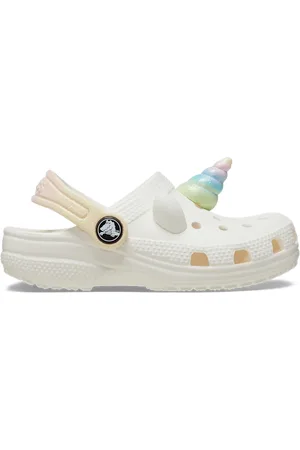 Crocs Toddlers Classic I AM Rainbow Unicorn Klompen Kinder 27