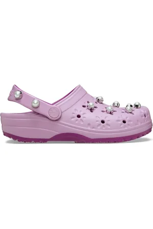 Crocs Classic Floral Cut Out Elevated Klompen Unisex 36
