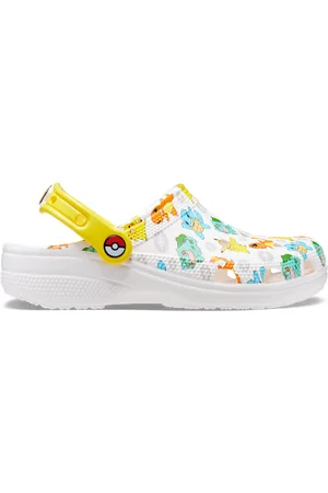 Crocs Classic Pokemon II Klompen Unisex White / Multi 43
