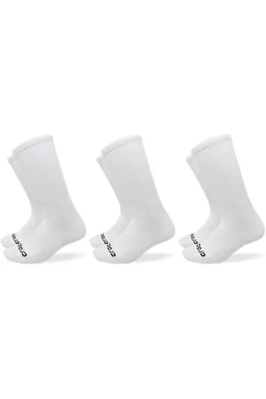 Crocs Socks Crew Texture Logo 3-Pack Schoenen Unisex L-XL