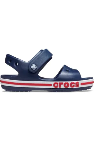 Crocs Toddler Bayaband Sandalen Kinder Navy / Pepper 27
