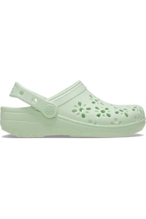 Crocs Classic Floral Cut-Out Klompen Kinder 28