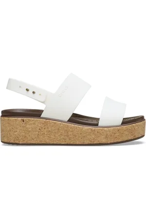 Crocs Brooklyn Cork Low Sandalen Damen 41
