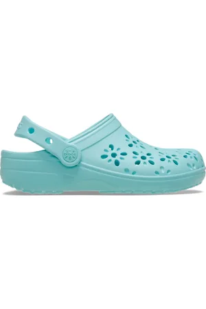 Crocs Classic Floral Cut-Out Klompen Kinder 28