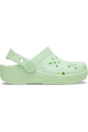 Crocs Toddler Classic Floral Cut-Out Klompen Kinder 27