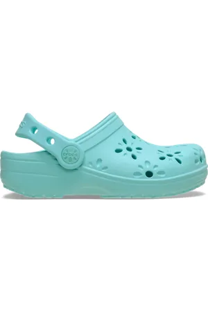 Crocs Toddler Classic Floral Cut-Out Klompen Kinder 27