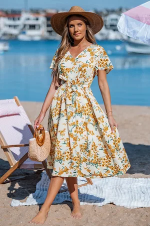 Cupshe Minijurk met zonnige wilde bloemen en bloemenprint