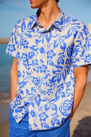 Cupshe Toscaanse Bries Bloemen Shirt