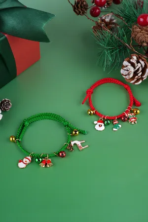 Cupshe Kerst Jingle Bells Armband Set