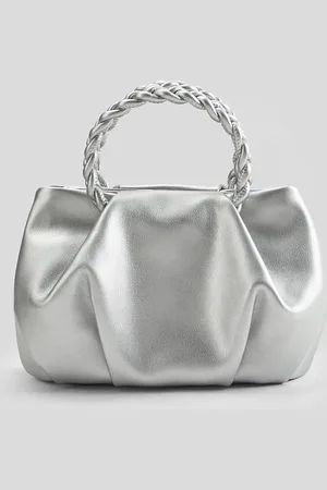 Cupshe In de Spotlight Metallic Zilveren Portemonnee