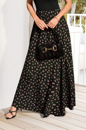 Cupshe Petite Bloom bloemen midi rok