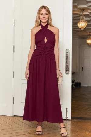 Cupshe Rode Crossover Halterneck Cutout Maxi-jurk
