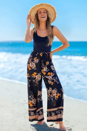 Cupshe Gedroogd boeket bloemen jumpsuit