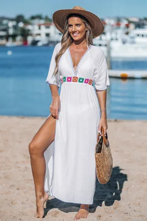Cupshe Take A Dip gehaakte midi-cover-upjurk