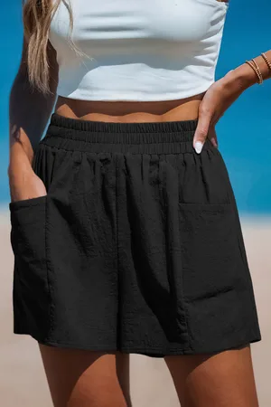 Cupshe Seaside Air Zwarte Shorts