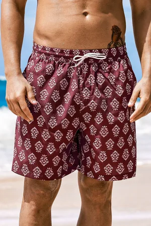 Cupshe Plum Surge sierlijke boardshorts