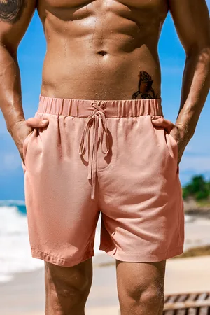 Cupshe Driftwood Sands Bruine Boardshorts