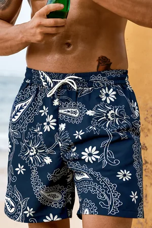 Cupshe Zomerse kust Paisley boardshorts