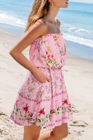 Cupshe Romantische weide bloemen mini-jurk