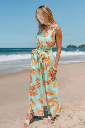 Cupshe Zomer Glow Tropische Jumpsuit