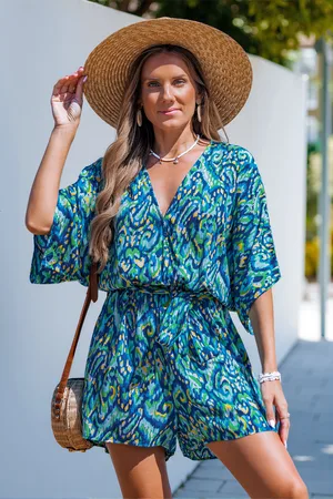 Cupshe Zeewind Boho Romper