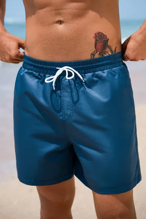 Cupshe Indigo Coast Blue Board Shorts
