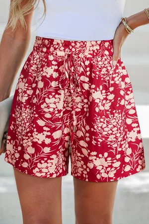 Cupshe Garden Grace Floral Cover-Up Shorts