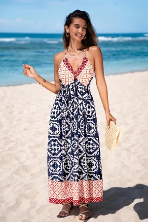 Cupshe Zomerse sierlijke midi-jurk