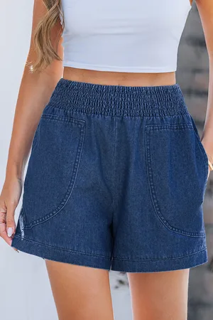 Cupshe City Beat Denim Shorts