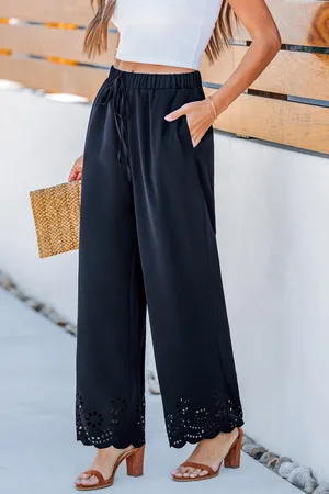 Cupshe Sunset Skip Blauwe Broek