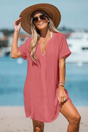 Cupshe Sun Chaser mini-jurkje met omslagdoek