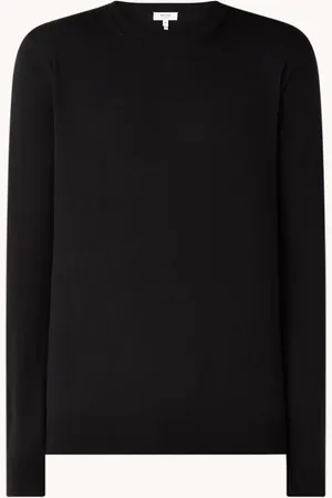Reiss Wessex fijngebreide pullover van merinowol