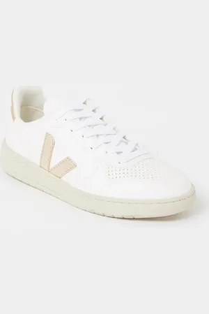 Veja V-10 sneaker van leer