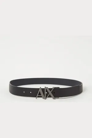 Emporio Armani Riem van leer