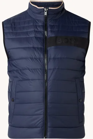 HUGO BOSS Darolan gewatteerde bodywarmer met steekzakken
