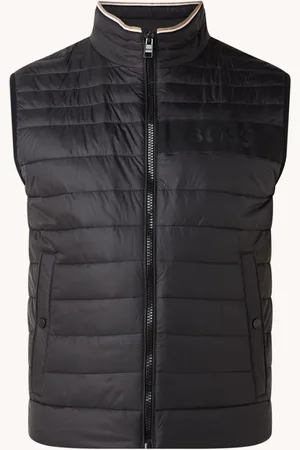 HUGO BOSS Darolan gewatteerde bodywarmer met steekzakken