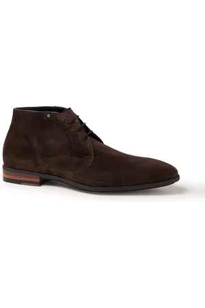 Floris van Bommel Raffa 05-02 chukka veterschoen van suède