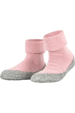 Falke Cosyshoe huissokken in wolblend met anti-slip